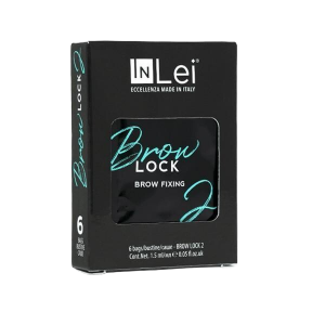 InLei "BROW LOCK 2" Fixierung für Augenbrauen 6 Stück Sachet 1,5 ml