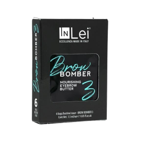 InLei "BROW BOMBER 3" nourishing eyebrow butter 6 pieces sachet 1,5 ml